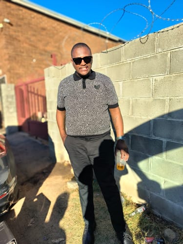 Customer photo review of MARCI FRANC LABYRINTH POLO SHIRT