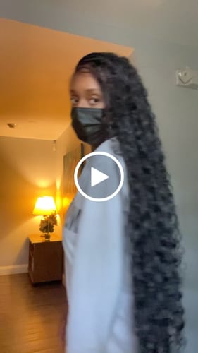 Customer video review of KNOTLESS BOHEMIAN FULL LACE