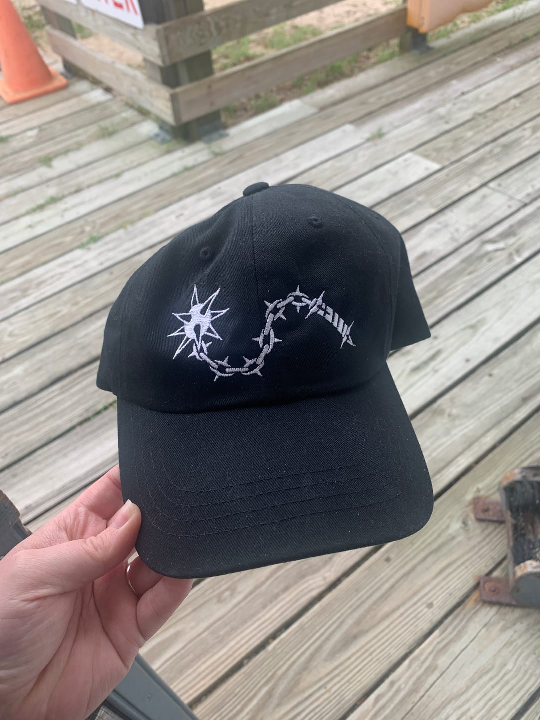Customer photo review of Flail Dad Hat