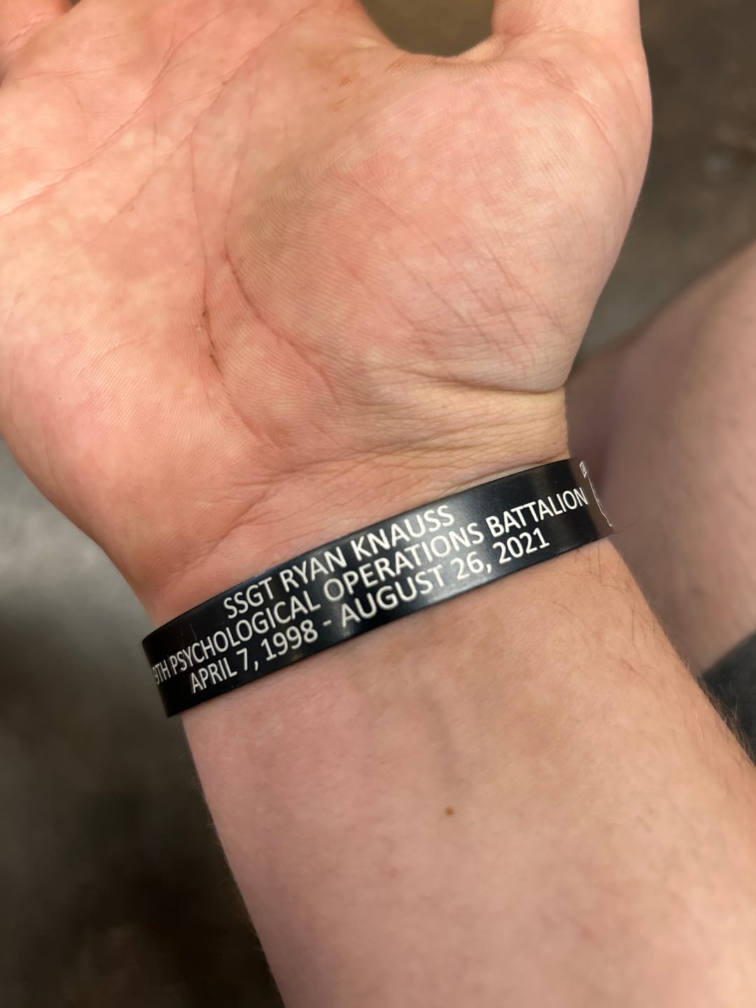 Customer photo review of Customize Your Bracelet