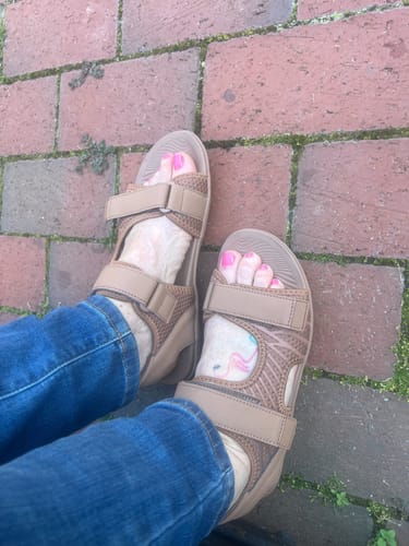 Customer photo review of HF Baresandals III – Ergonomic Footbed & Ultra-Lightweight Barefoot Sandals