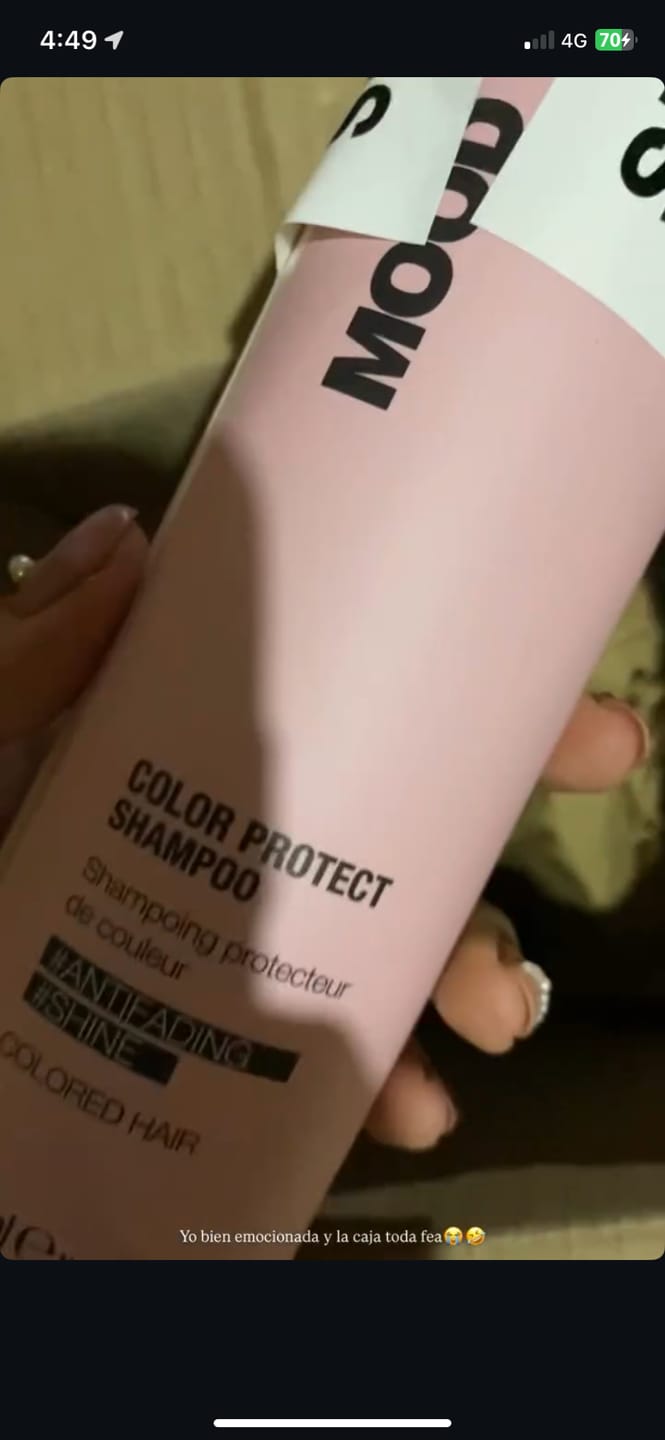 Customer photo review of Shampoo Protector Color Mood