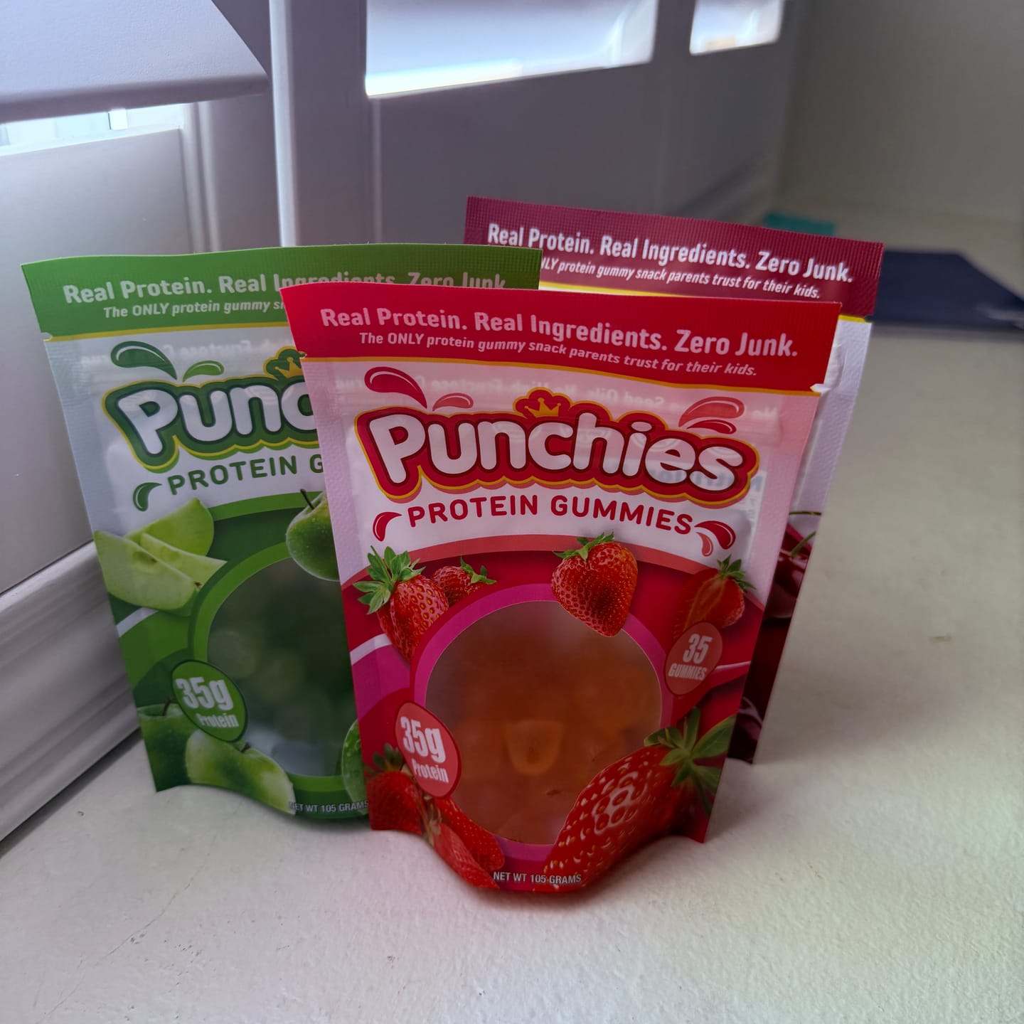 Customer photo review of Protein Gummies for Kids