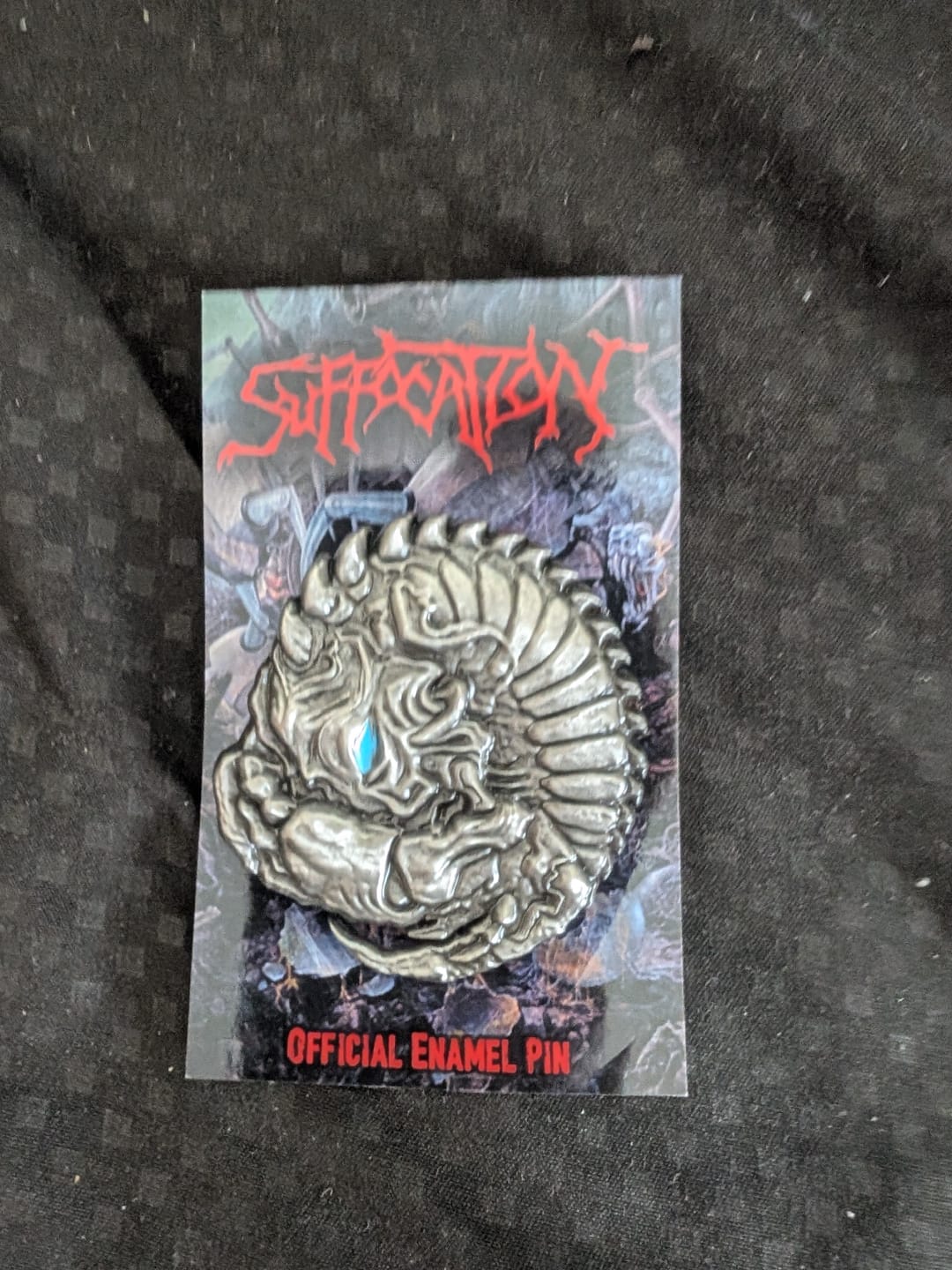 Customer photo review of Suffocation - Effigy Of The Forgotten - Pin
