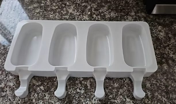 Customer photo review of Food Grade Silicone Popsicle Molds