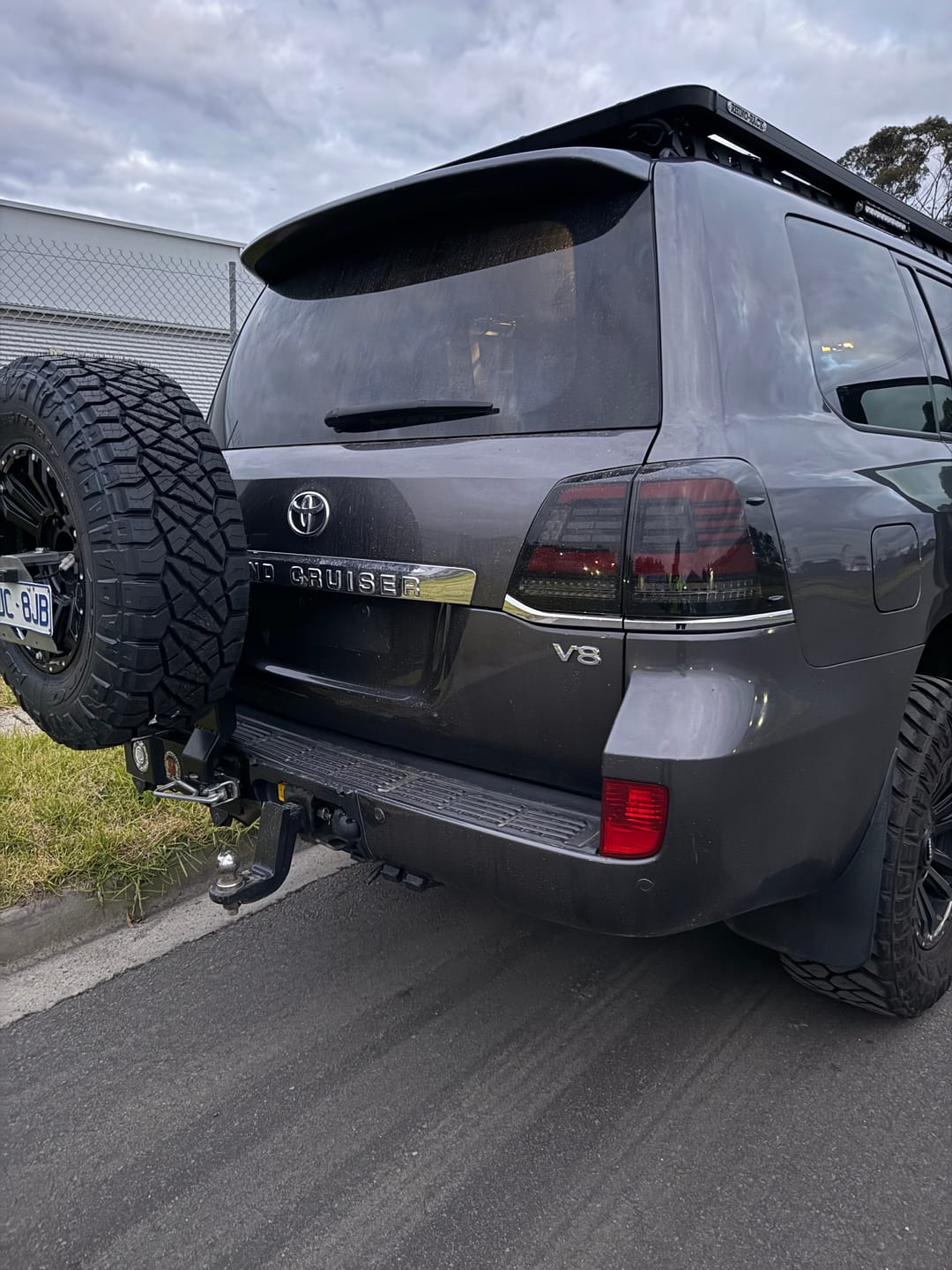 Customer photo review of LED Tail Lights suitable for use with Toyota LandCruiser 200 Series 2008-2021