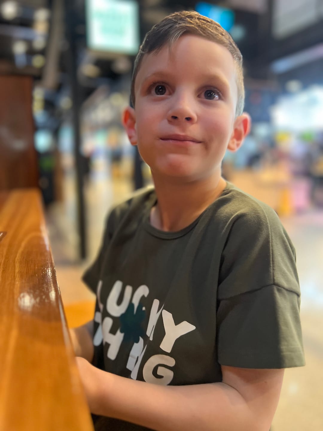 Customer photo review of Lucky Thing Relaxed Fit Tee