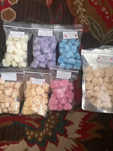 Customer photo review of Heart Tart Soy Wax Melt Bag (Medium Bag - Classic Collection)
