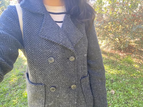 Customer photo review of Abrigo Cruzado Black