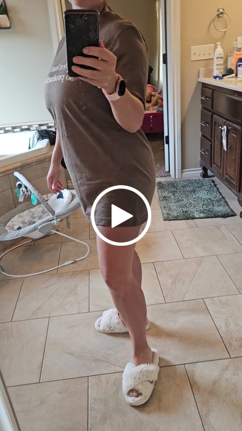 Customer video review of i cry a lot • Mocha Tee