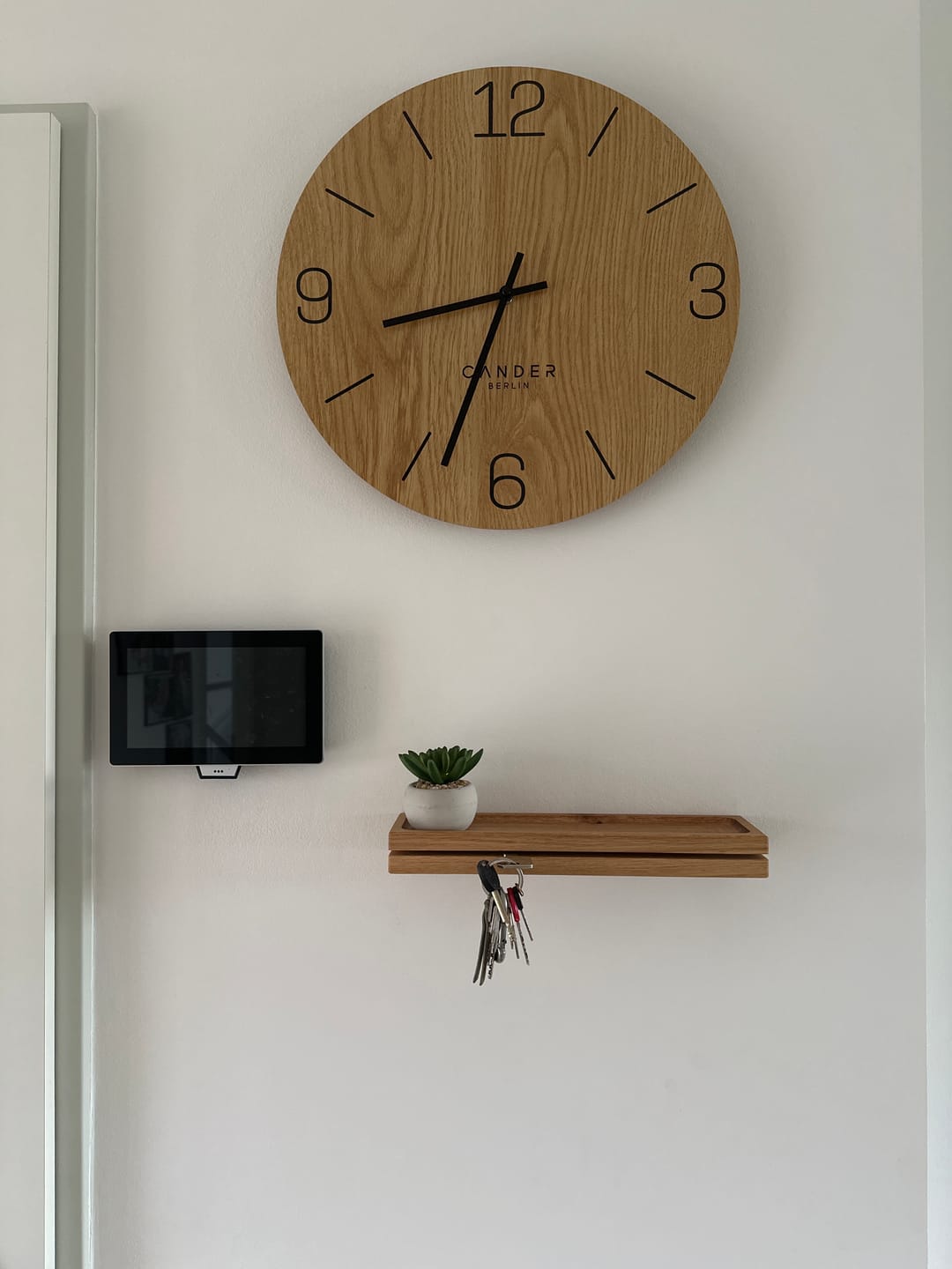 Customer photo review of Schlüsselbrett TALEA aus Holz