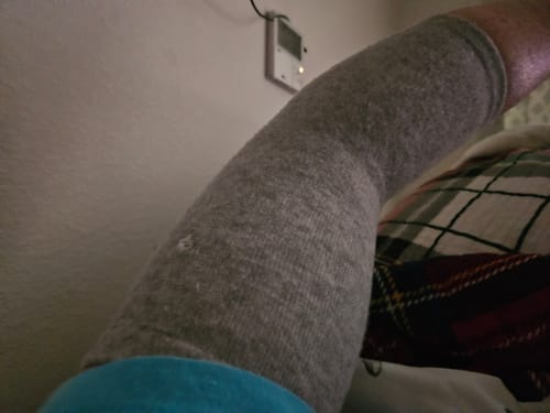 Customer photo review of Premium Bamboo Elbow Sleeve