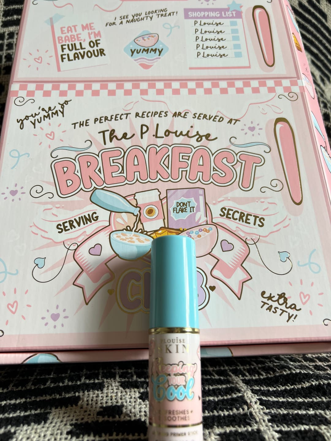 Customer photo review of P. Louise Keeping Your Cool: Cooling Collagen Primer Stick