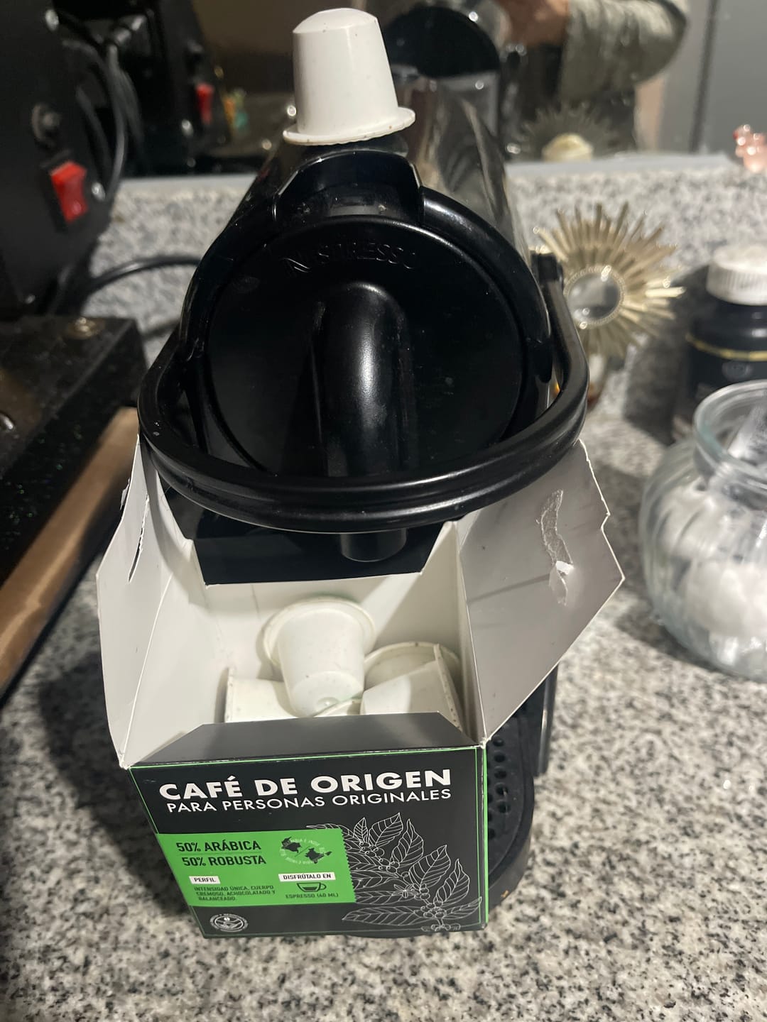 Customer photo review of Cápsulas para Nespresso | Blend Patagonia Intenso 50 UNIDADES