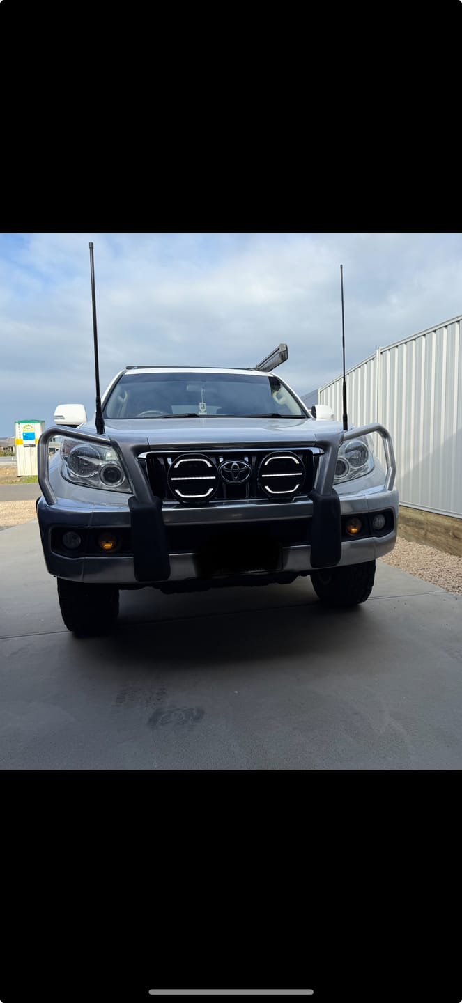 Customer photo review of Covert 9 Inch LED Driving Lights (PAIR W/HARNESS)