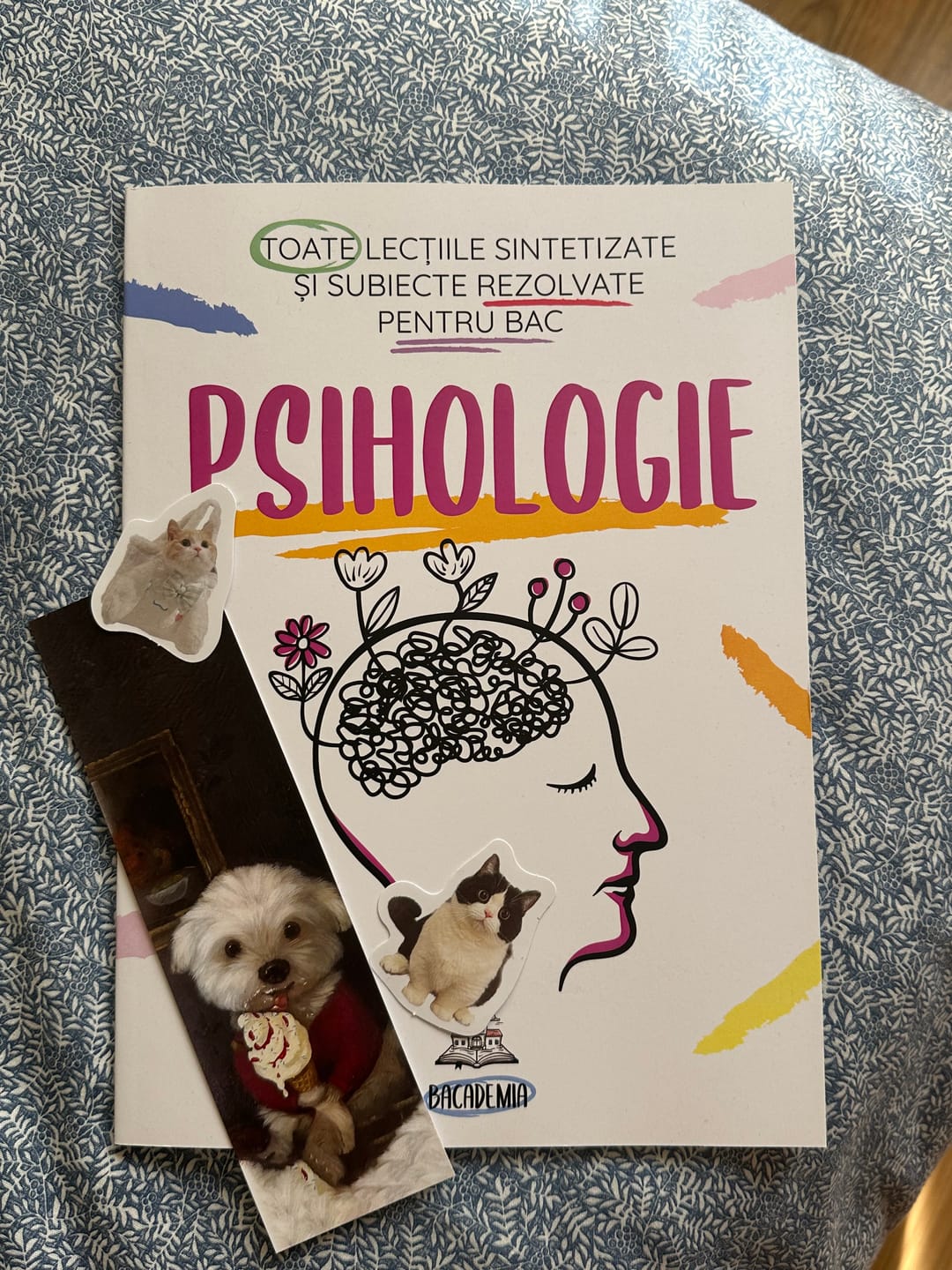 Customer photo review of Carte Psihologie Bacalaureat Bacademia