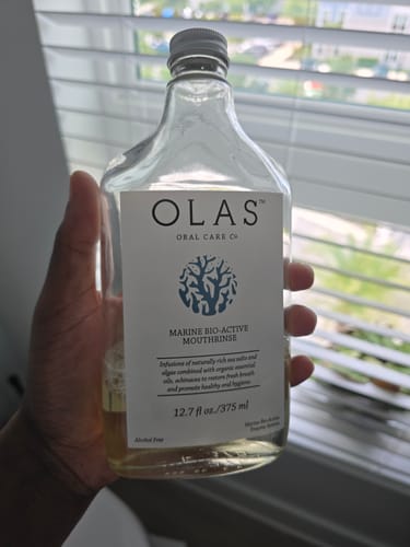 Customer photo review of OLAS Mouthrinse - 375 mL