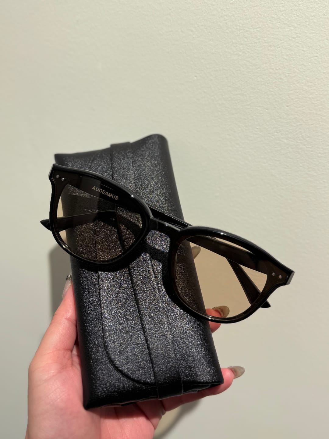 Customer photo review of Owen Square Framed Sunglasses