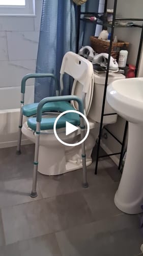 Customer video review of Raised Toilet Seat (400lb)