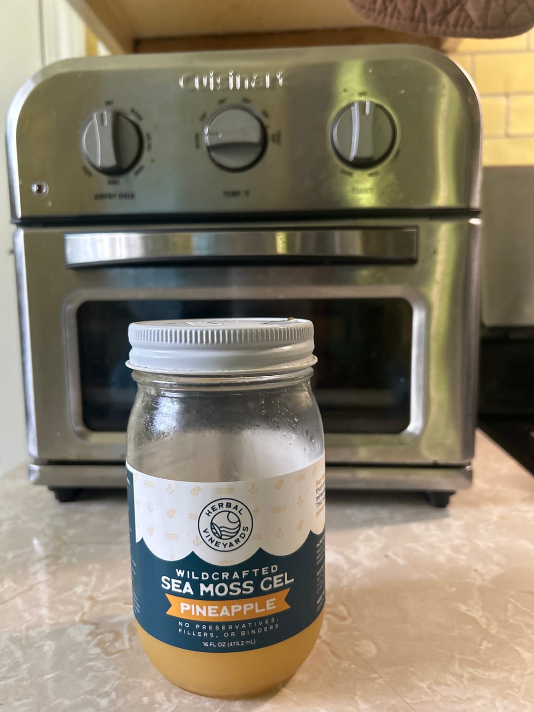Customer photo review of EXCLUSIVE PINEAPPLE SEA MOSS GEL