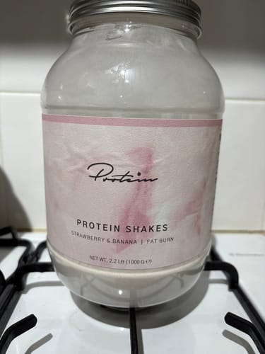 Customer photo review of Fat Burning Protein Powder – 2.2 lbs / 30 Servings