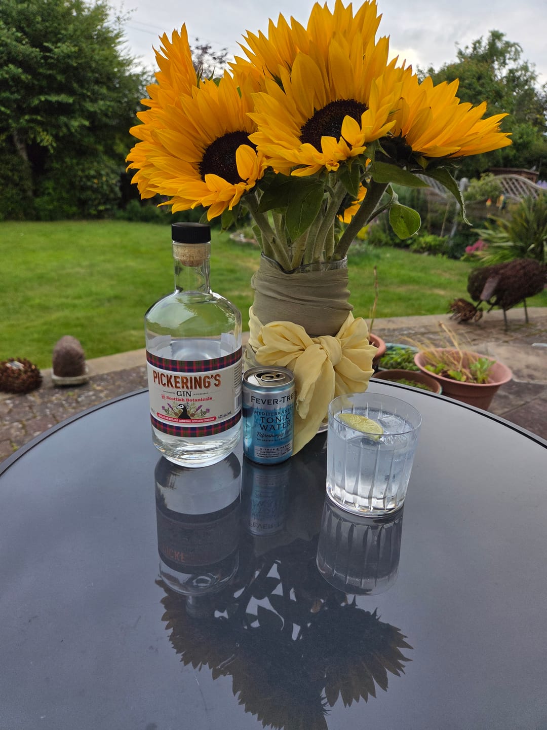 Customer photo review of Pickering's Gin with Scottish Botanicals