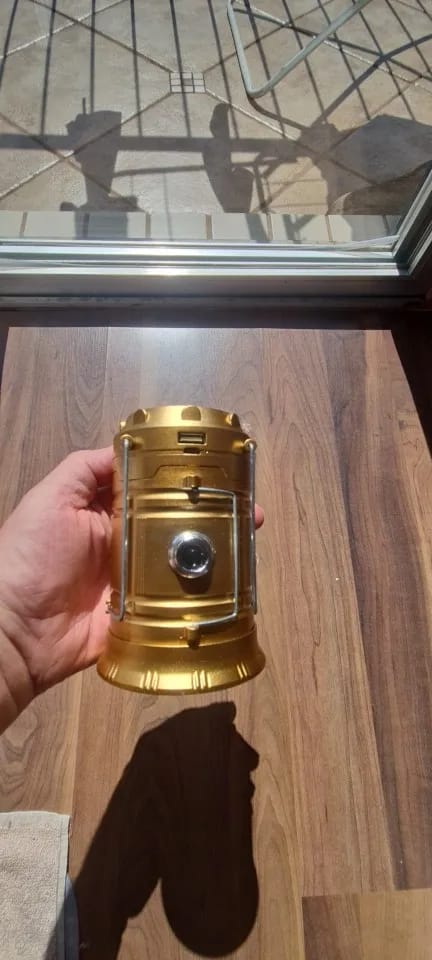 Customer photo review of Solar Telescopic Flashlight