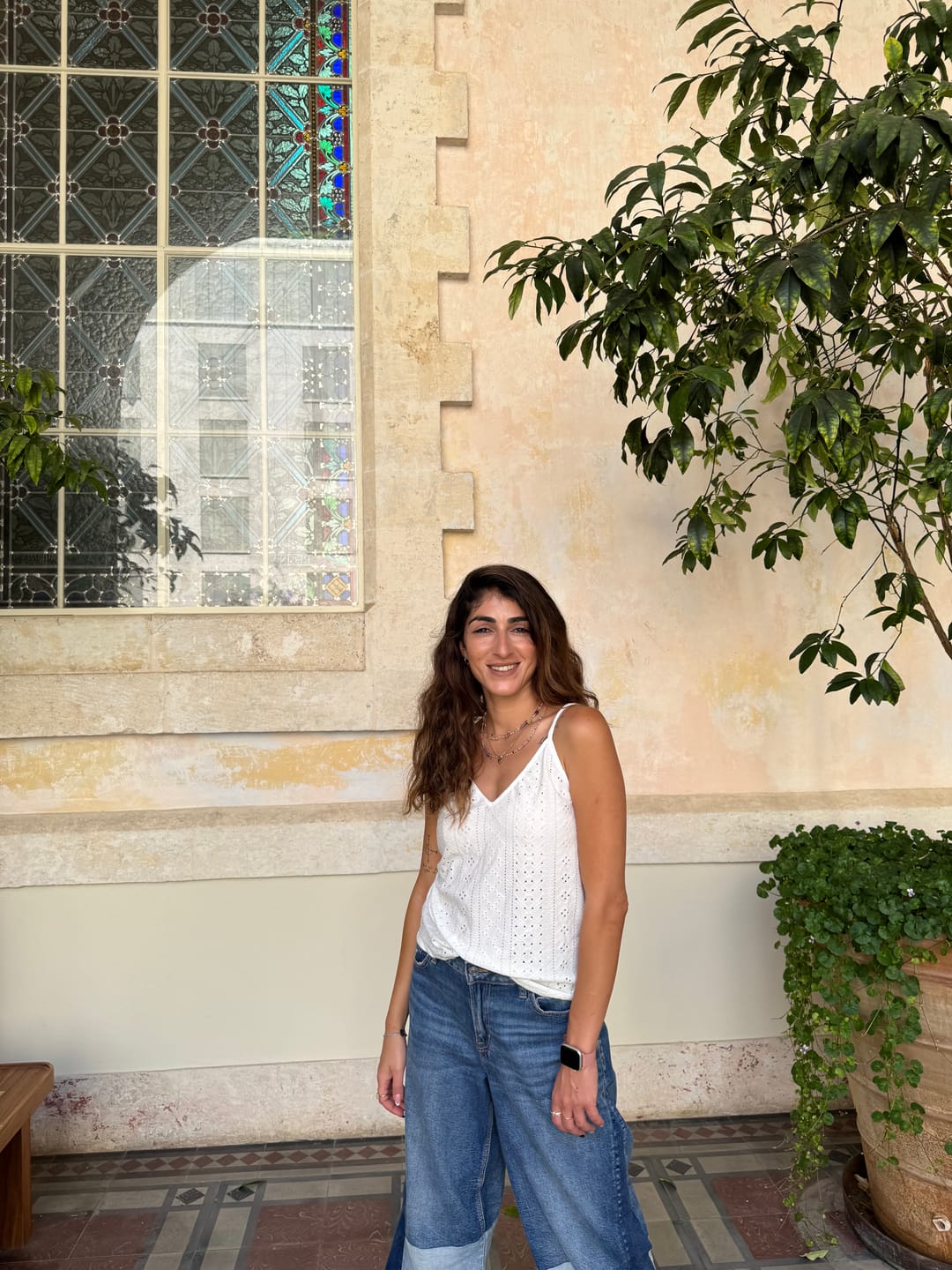 Customer photo review of שרשרת אמטיסט, המייטיט ואמזונייט