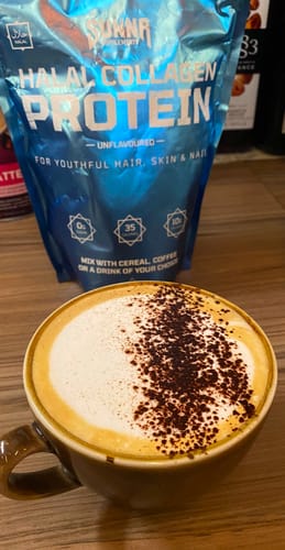 Customer photo review of Halal Collagen Protein