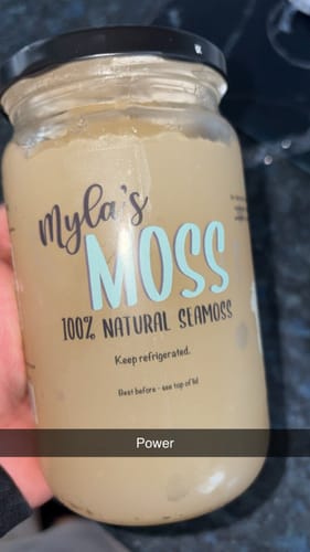 Customer photo review of PURPLE SEAMOSS GEL 720ML *LIMITED EDITION*