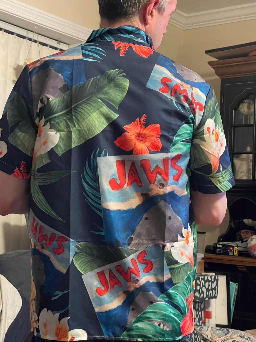 Customer photo review of Your photo - Personalized Hawaiian Shirt
