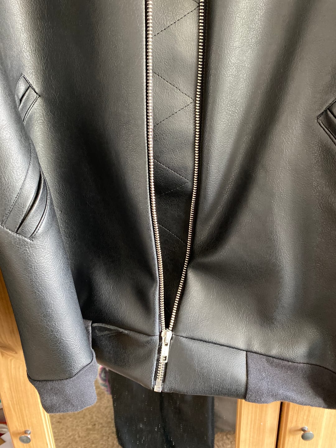 Customer photo review of YKK Nylon Open End Zip
