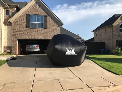 Customer photo review of SUV3 BLACK Cover + Cover Storage Bag + Installed Cinch Wand