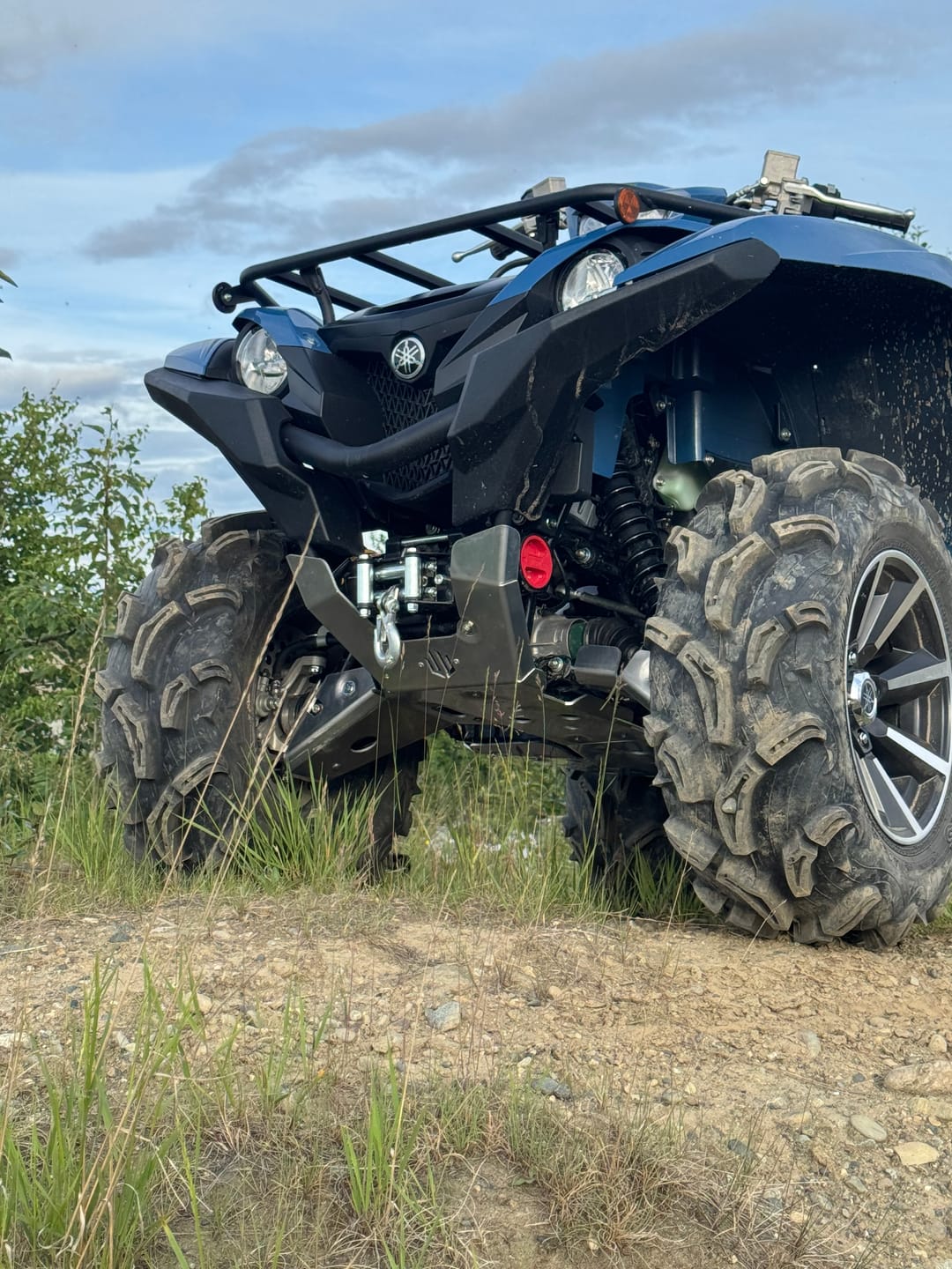 Customer photo review of Full Skid Plate Kit — Yamaha Grizzly 550/700 (2007+)