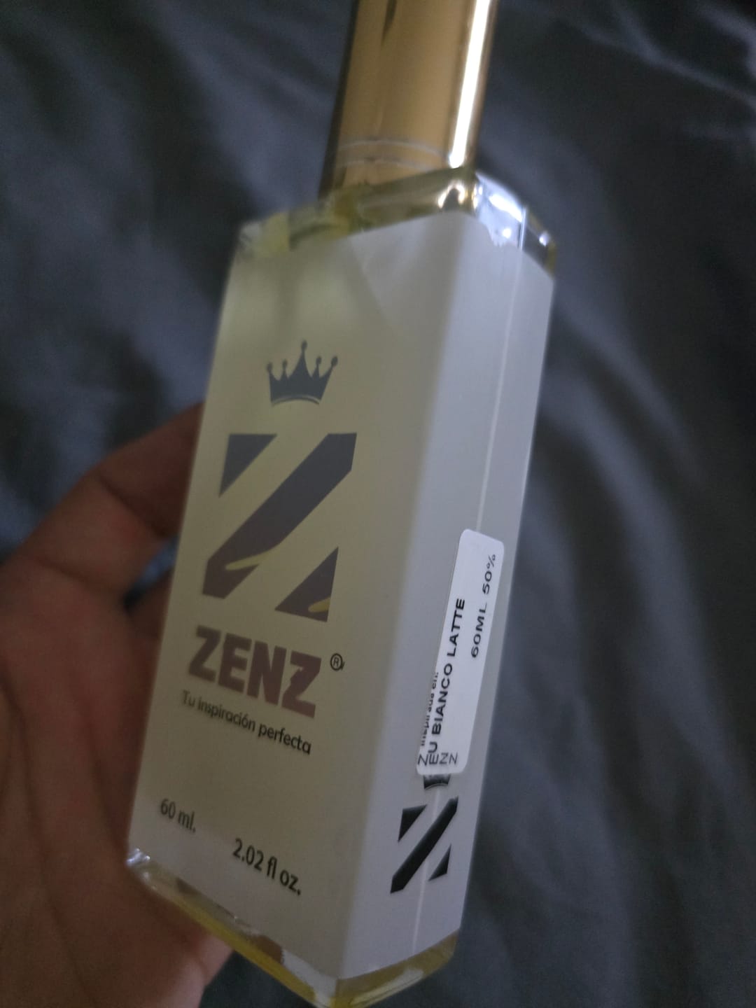 Customer photo review of Perfume Inspirado en U BIANCO LATTE zenz