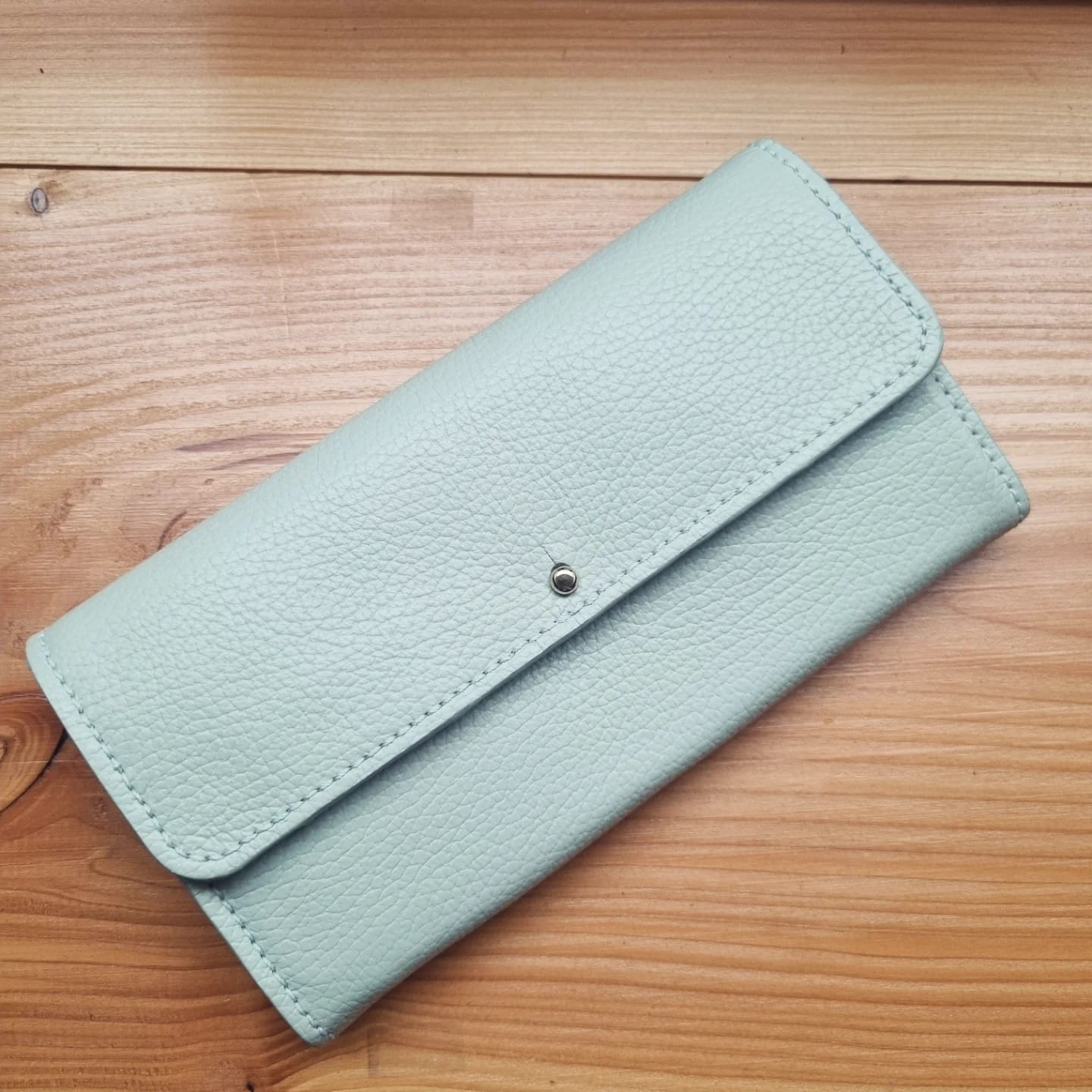 Customer photo review of DIY-Box: The Flap Wallet