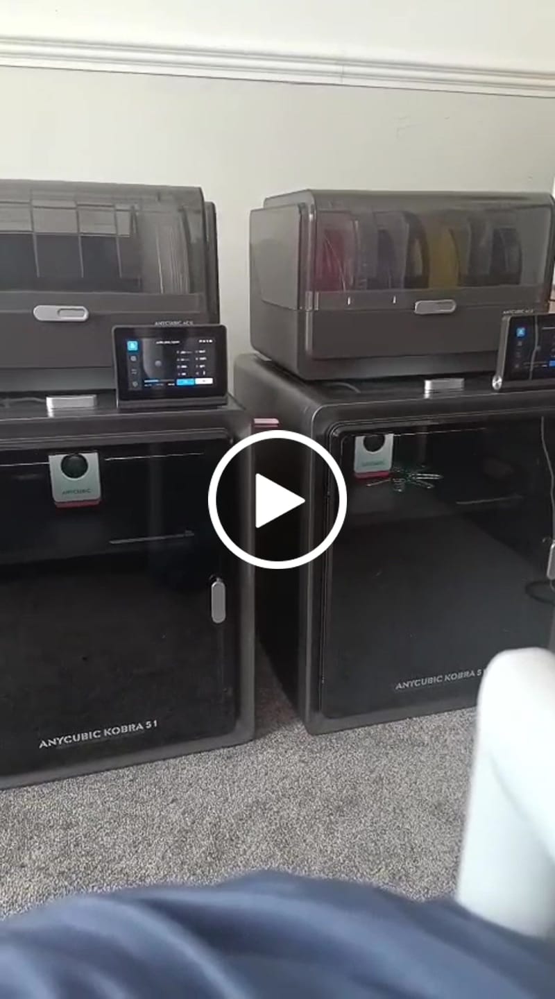 Customer video review of PLA+