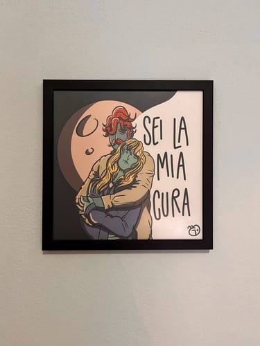 Customer photo review of Stampa su Cartoncino - Sei la mia cura