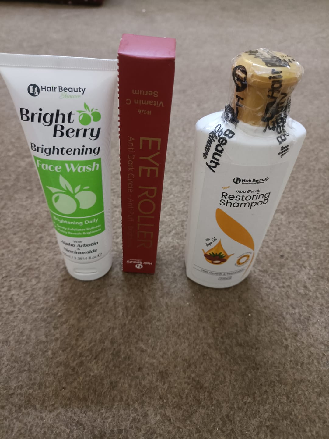 Customer photo review of Bright Berry Facewash