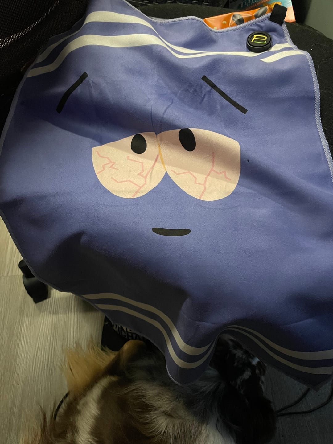 Customer photo review of [Magnetic] Towelie 24" x 16" Golf Towel, Double Sided