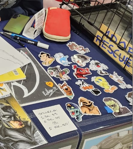 Customer photo review of Custom Sticker Sale - 3"