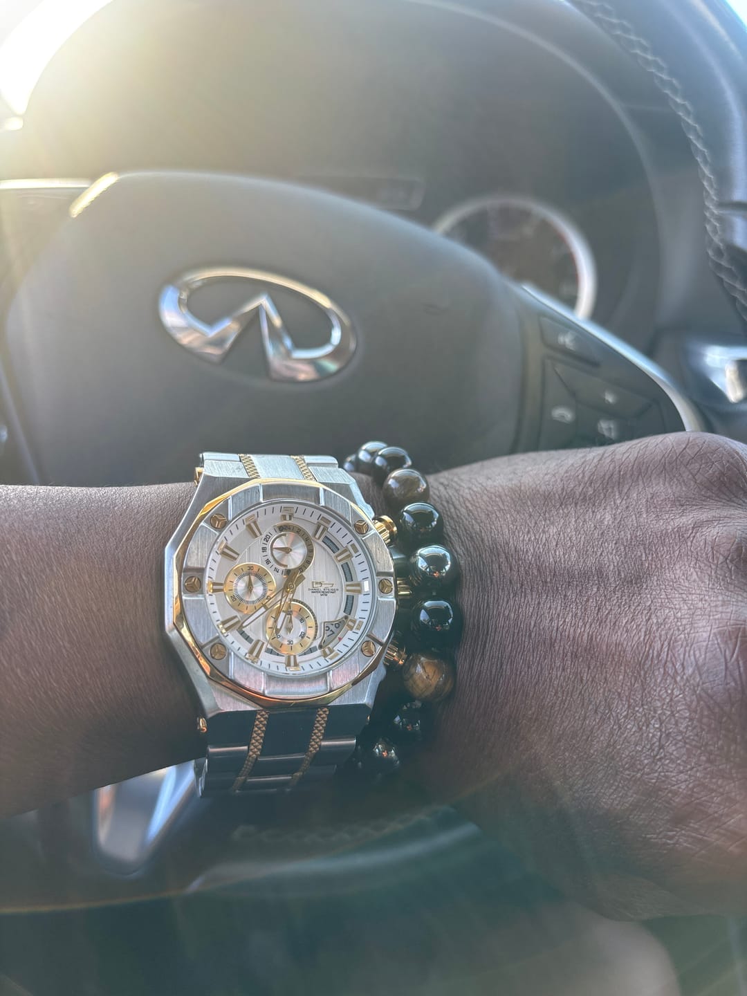 Customer photo review of Phantom Two-Tone Men's Watch