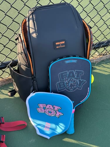 Customer photo review of B&B X FORWRD Court Caddy Backpack (Bag Only, No Shoe Cube, No Eyewear Case)