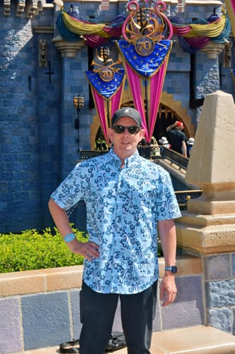 Customer photo review of Disney "Aloha Pal" – KUNUFLEX Short Sleeve Shirt