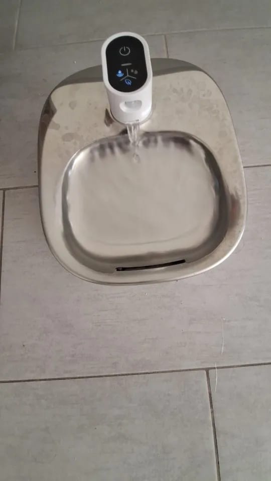 Customer photo review of 🐾 PawMaxi SmartFlow™ – 4L Wireless Water Fountain