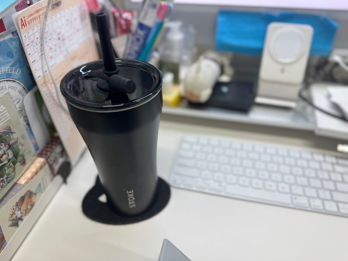 Customer photo review of STTOKEタンブラー Vサイズ　※予約特典 ストローキャップ2つ無料付帯！