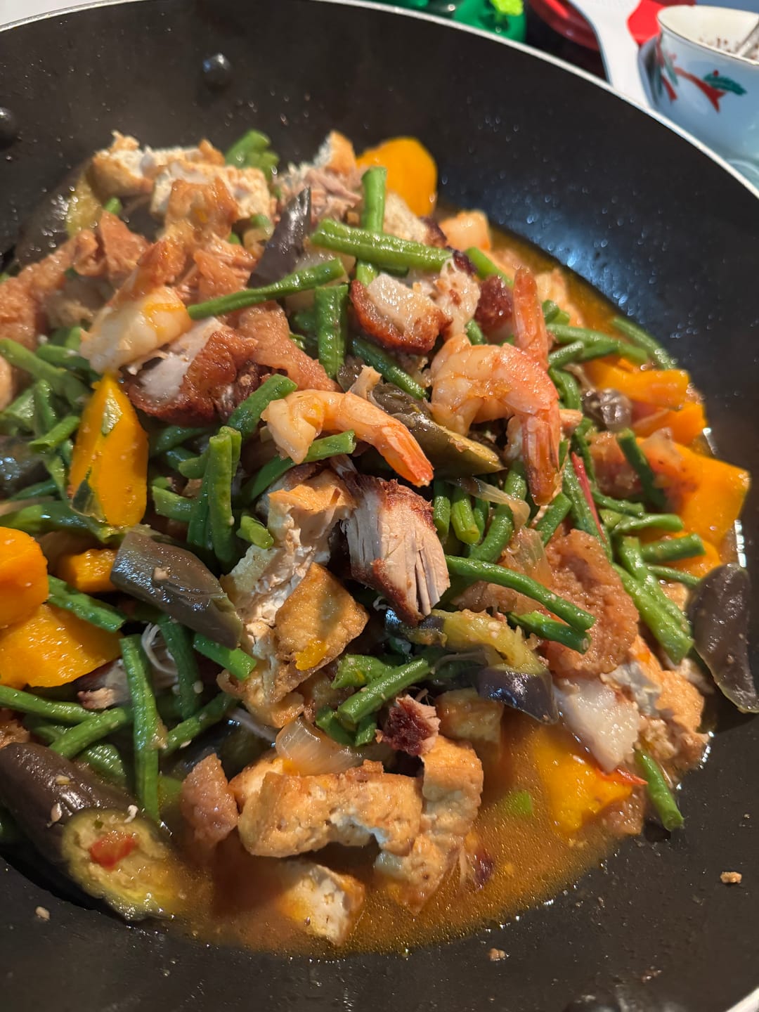 Customer photo review of Peeled & Deveined Shrimp (10lbs)