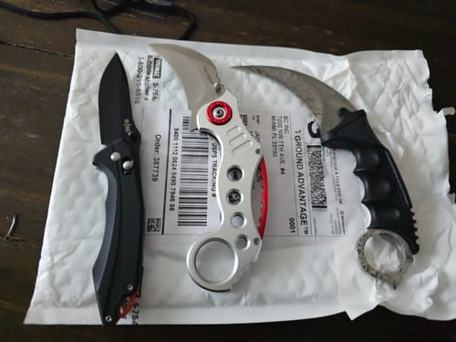 Customer photo review of Mystery Knife Pack (3 Knives)