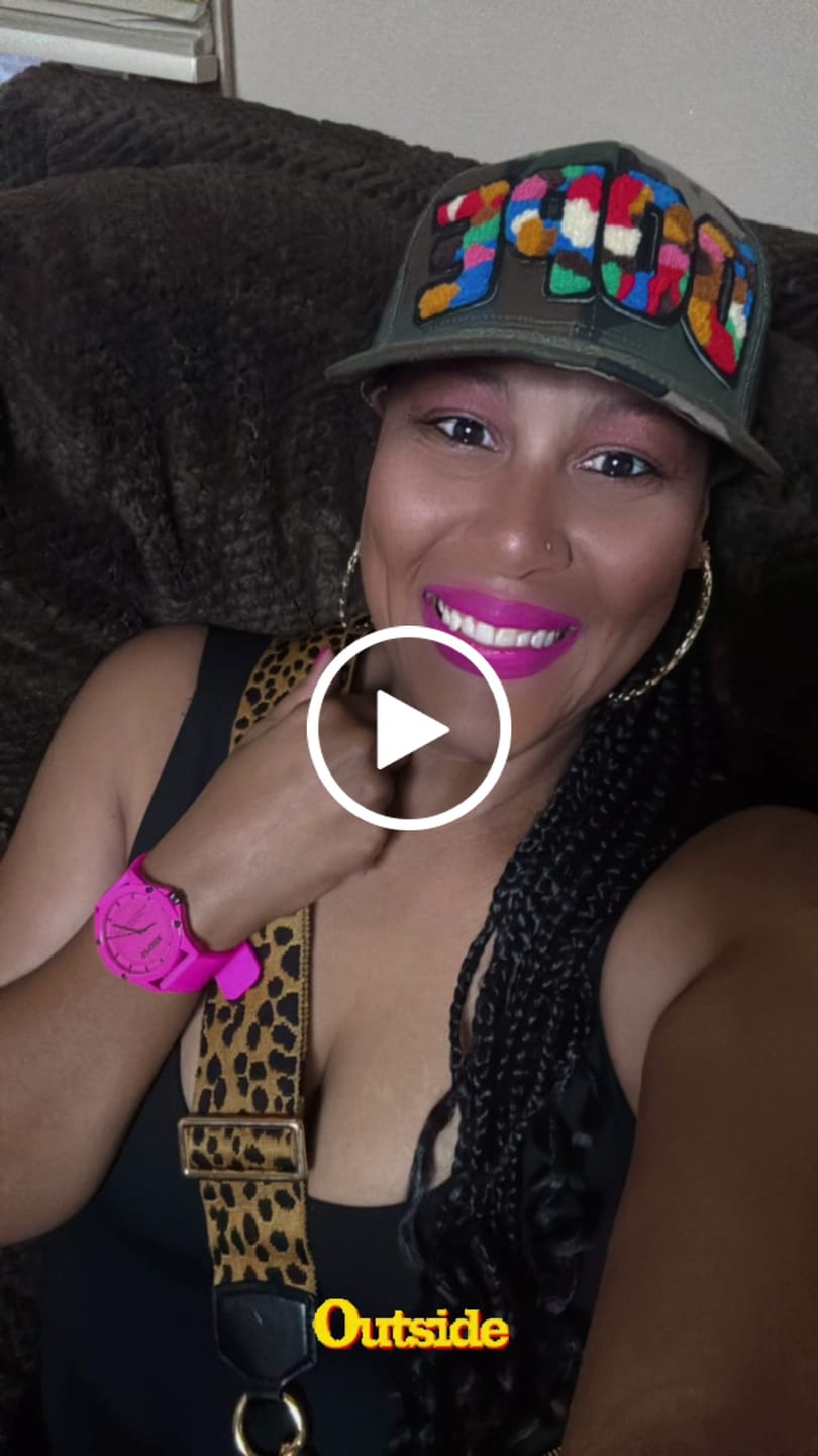 Customer video review of Chenille Dope Camo Patched Hat
