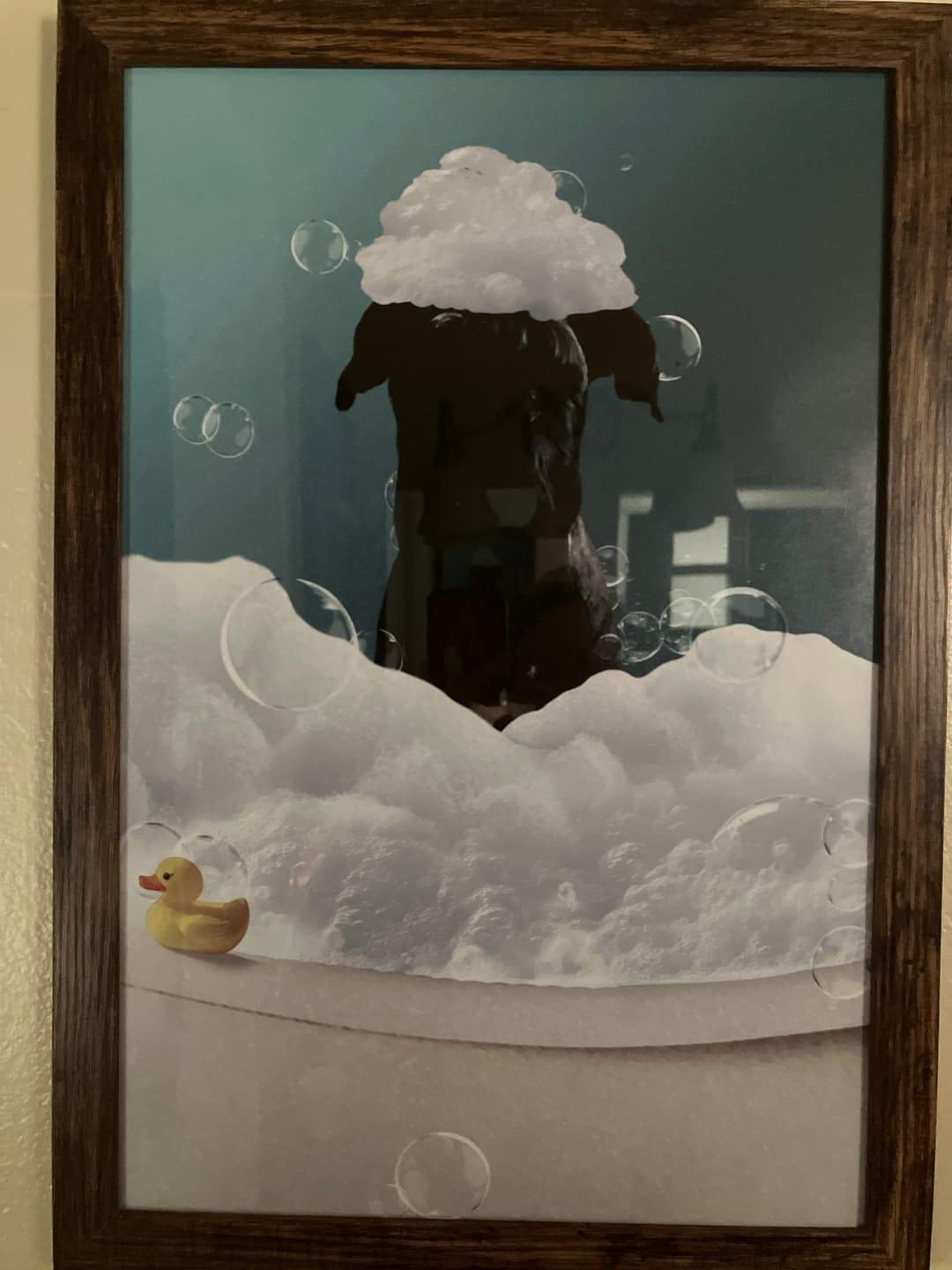 Customer photo review of Fun in the tub - Personalized Poster